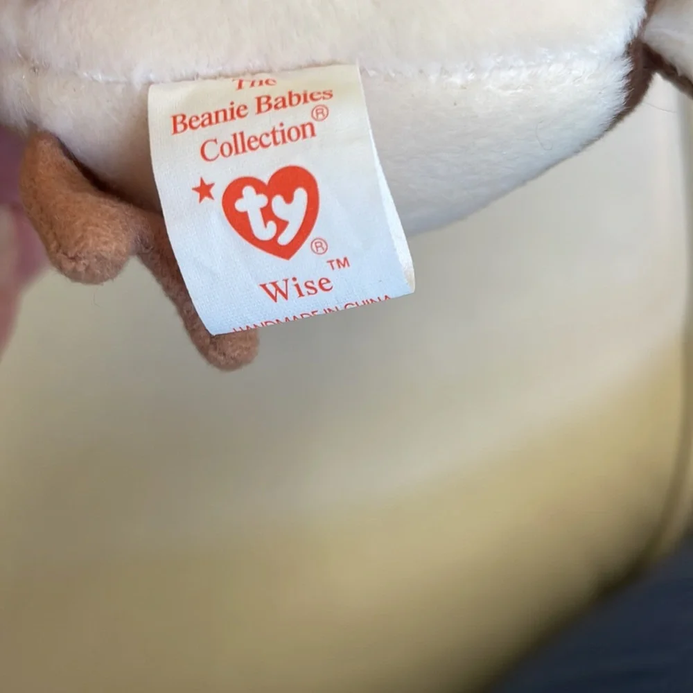 TY Beanie Baby Wise the Owl class of 98 - Picture 5 of 9